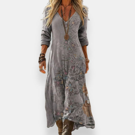 Vanna | Robe Longue Fleurie