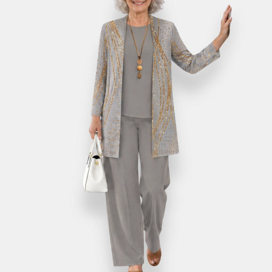 Hilarie | Ensemble veste scintillante