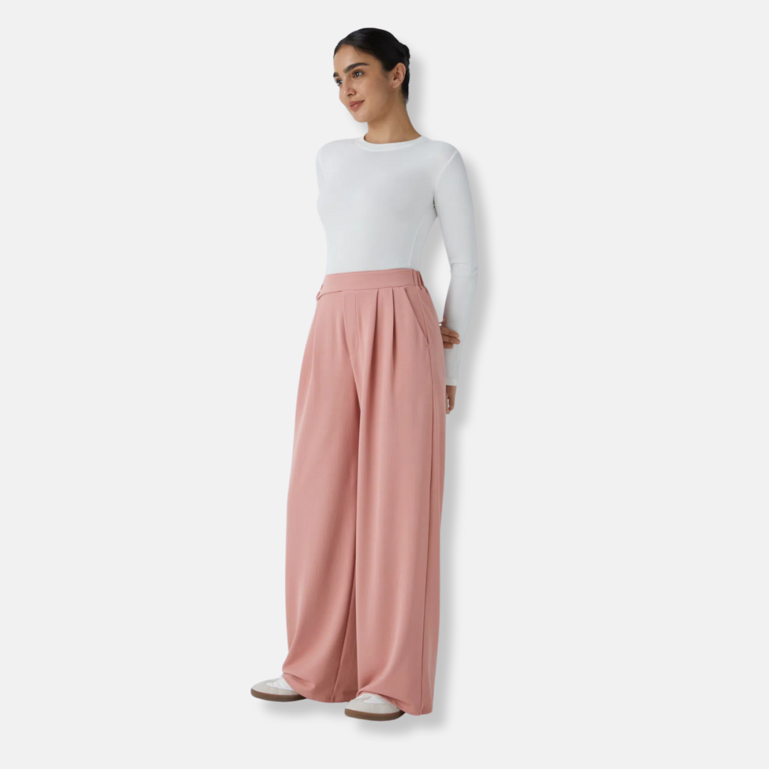 Mariselle | Pantalon large à pinces