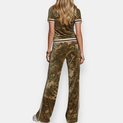 Ermélane | Ensemble Camouflage Zippé