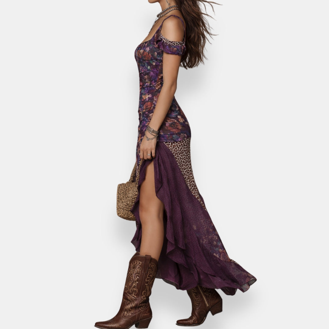 Yzervalde | Robe Longue Fendue