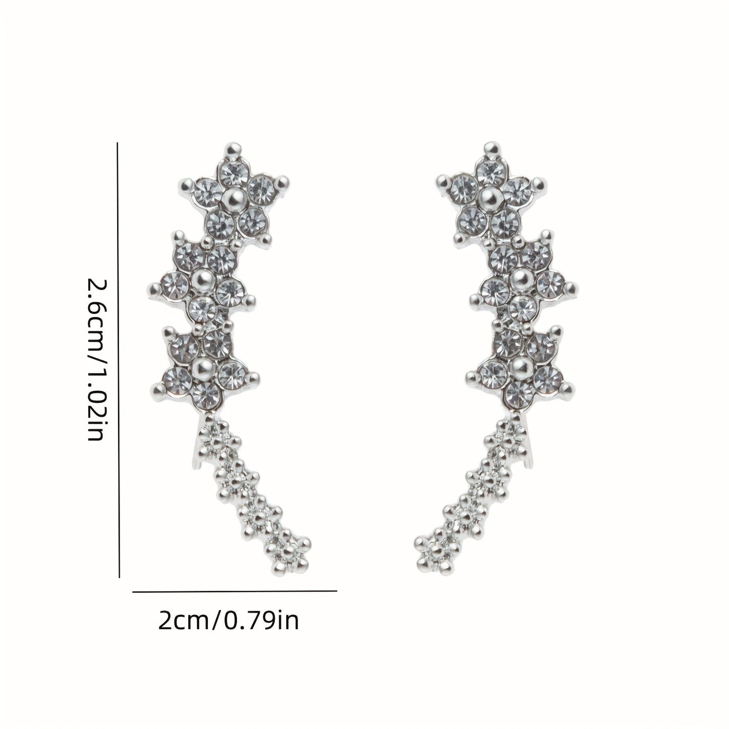 DELACROIX | BOUCLES D’OREILLES FLORALES INTEMPORELLES