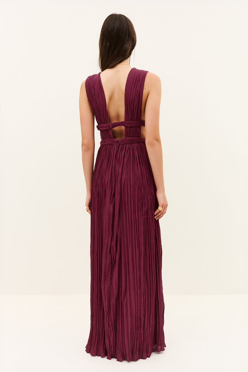 Maxi Robe à Décolleté en V
