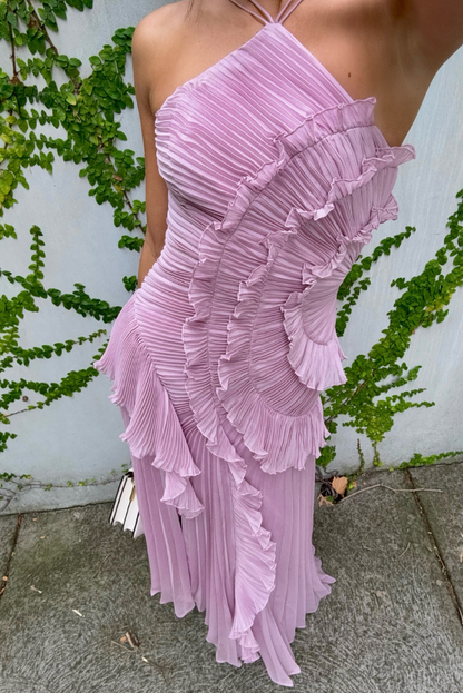 Éléonora | Robe à volants élégante