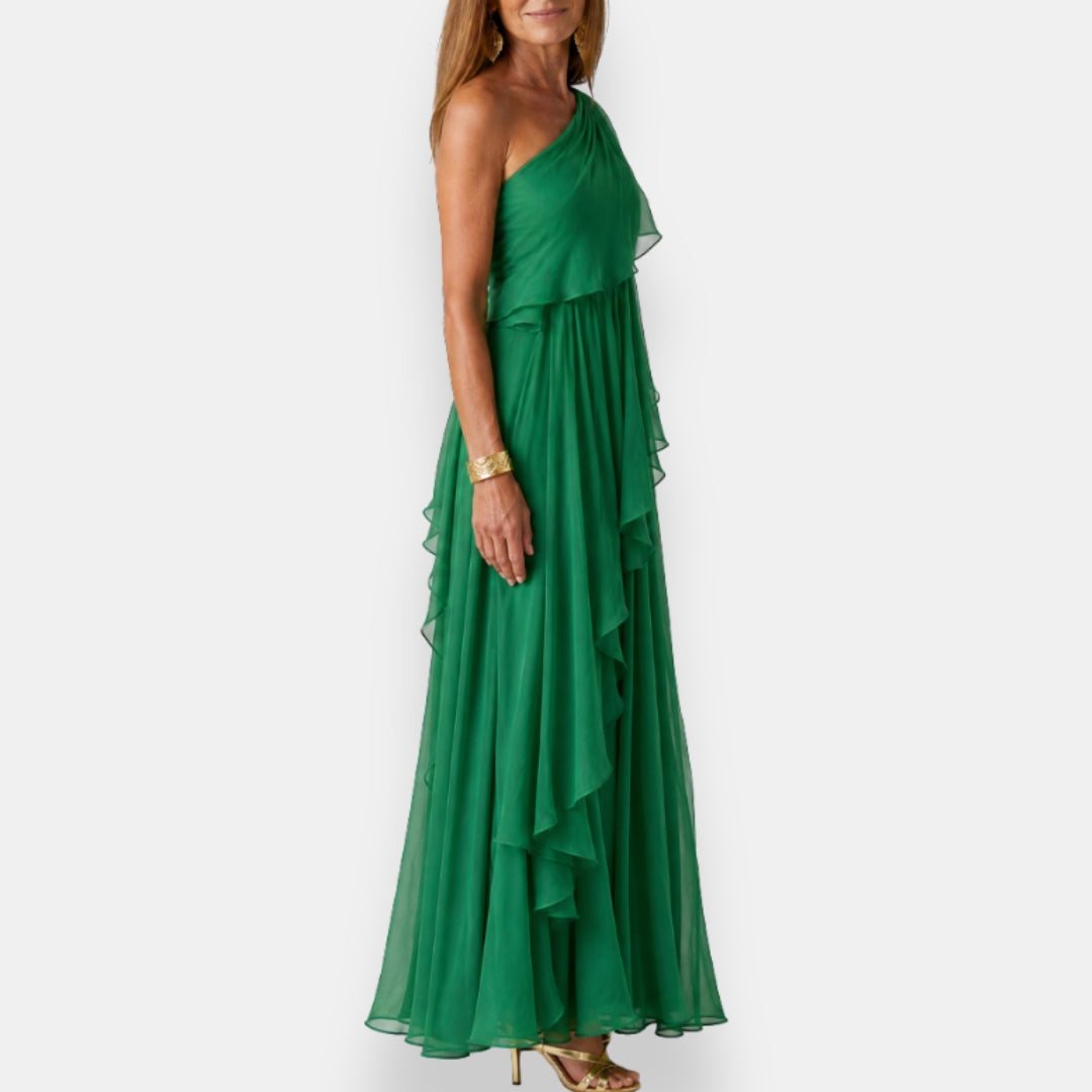 Dorvarine | Robe Asymétrique à Volants