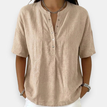 Folquette | Blouse col tunisien
