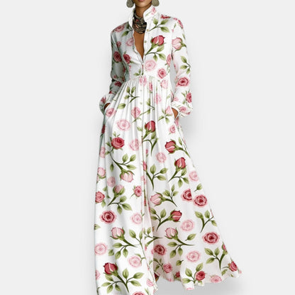 Milène | Robe Chemise Imprimée