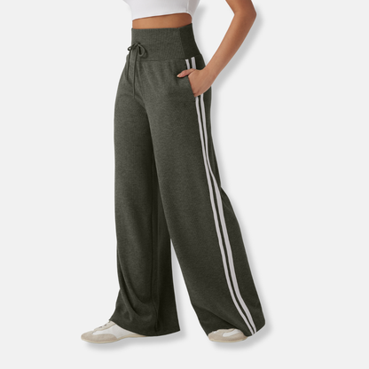 Vespera | Pantalon large à rayures