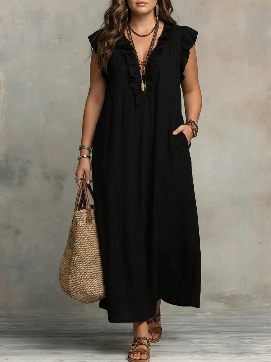 CAMELLIA™ - ROBE MAXI D'ÉTÉ ÉLÉGANTE