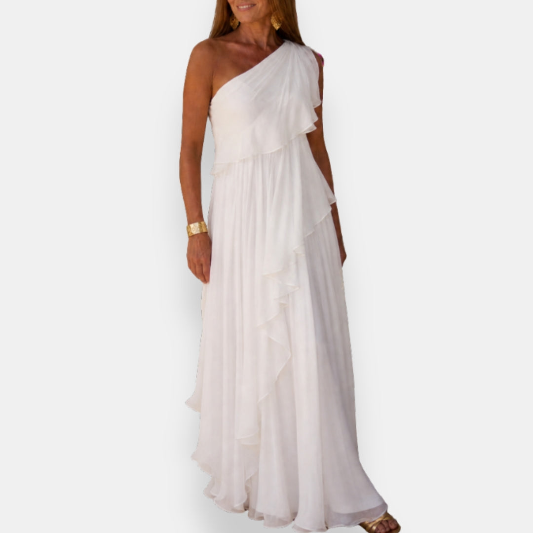 Dorvarine | Robe Asymétrique à Volants