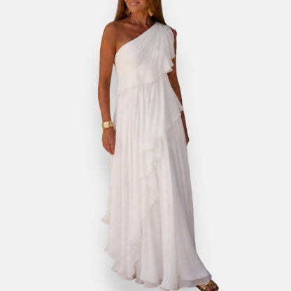 Dorvarine | Robe Asymétrique à Volants