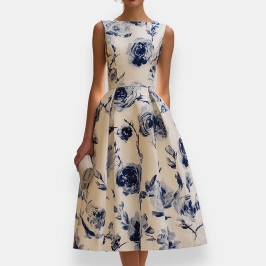 Jorvine | Robe Midi Fleurie
