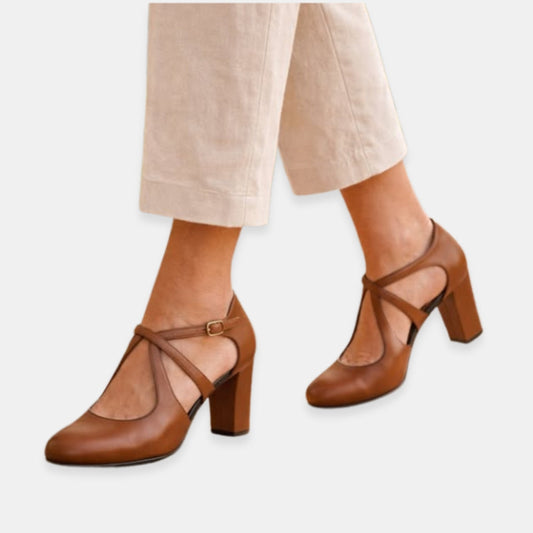 Ilarie | Escarpins brides croisées