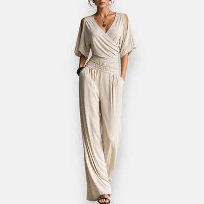 Doraine | Ensemble élégant taille drapée