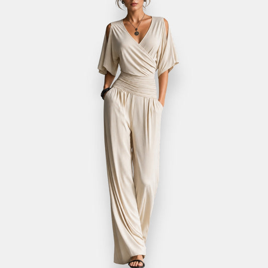 Doraine | Ensemble élégant taille drapée