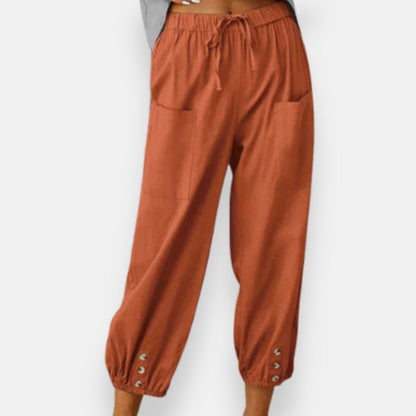 Loulou | Pantalon Large Boutonné