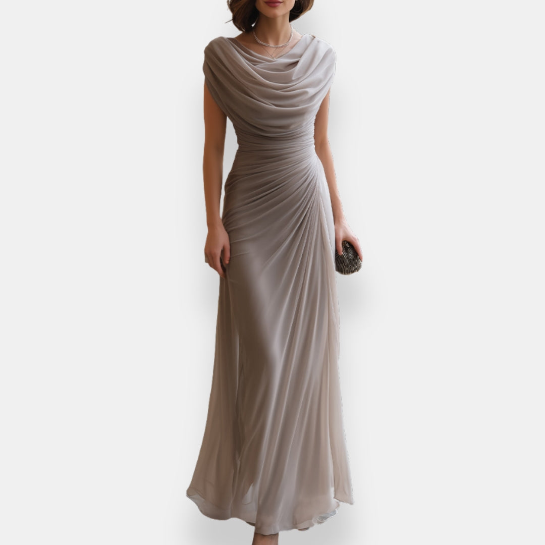 Ysoline | Robe Drapée Bénitier
