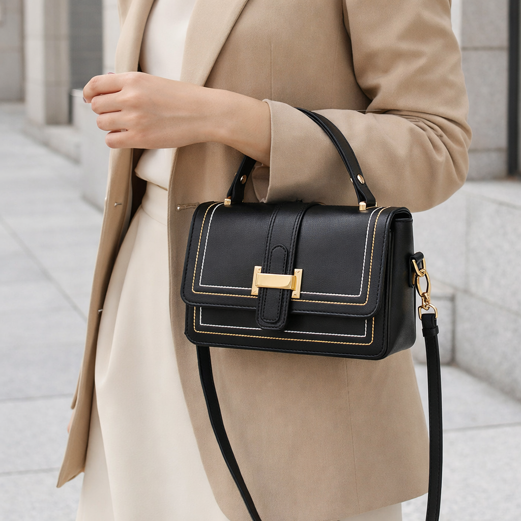 Luna Paris - Sac à main en cuir élégant