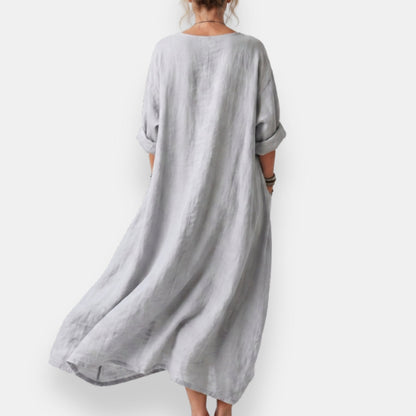 Tifenn | Robe Kaftan Brodée