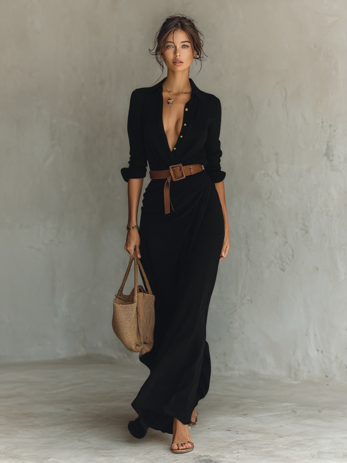 Leonie | Robe Maxi Élégante