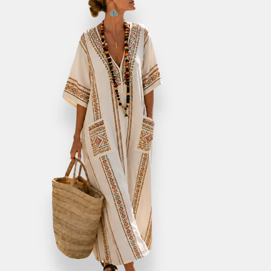 Élisée | Robe Kaftan Ethnique