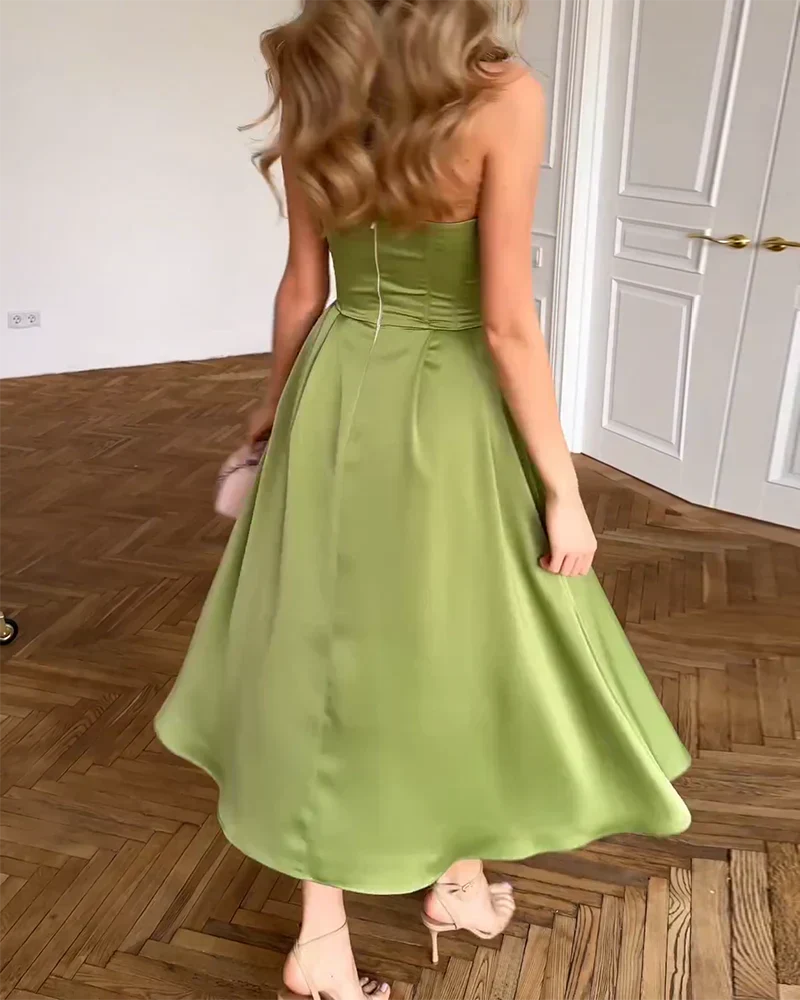 Liora | Élégante robe midi sans manches