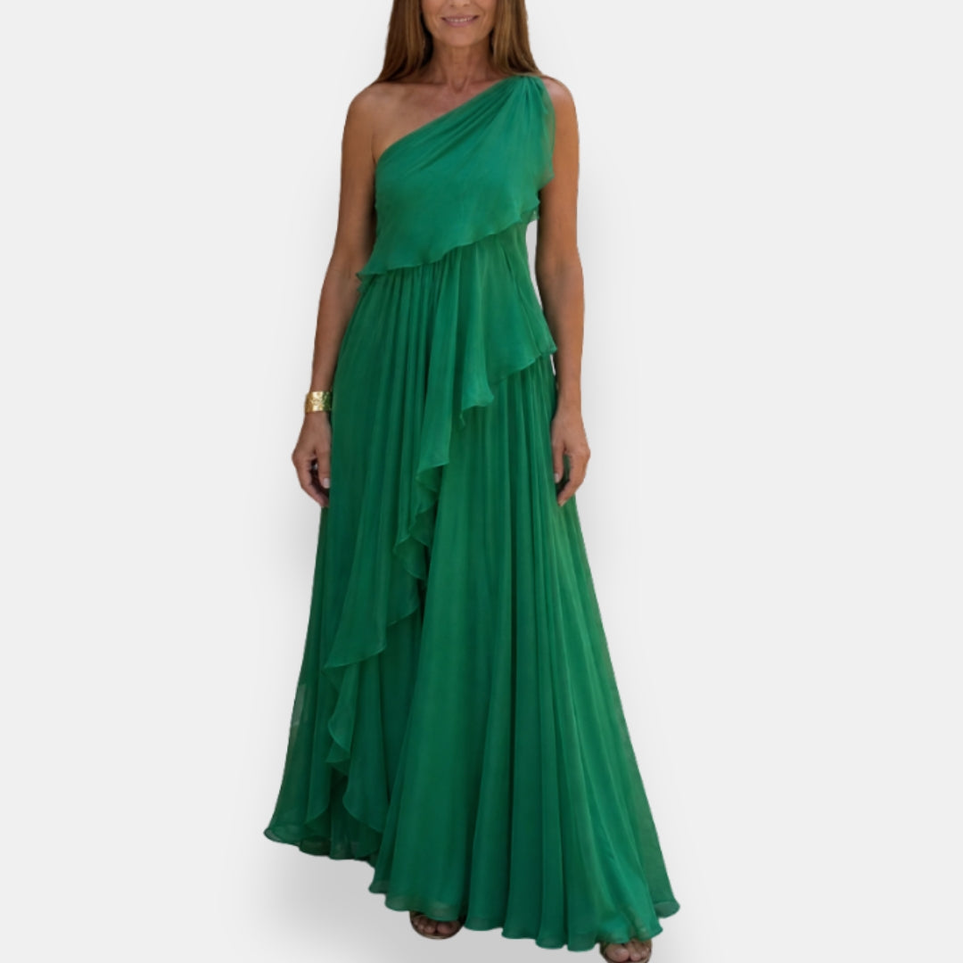 Dorvarine | Robe Asymétrique à Volants