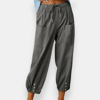 Loulou | Pantalon Large Boutonné