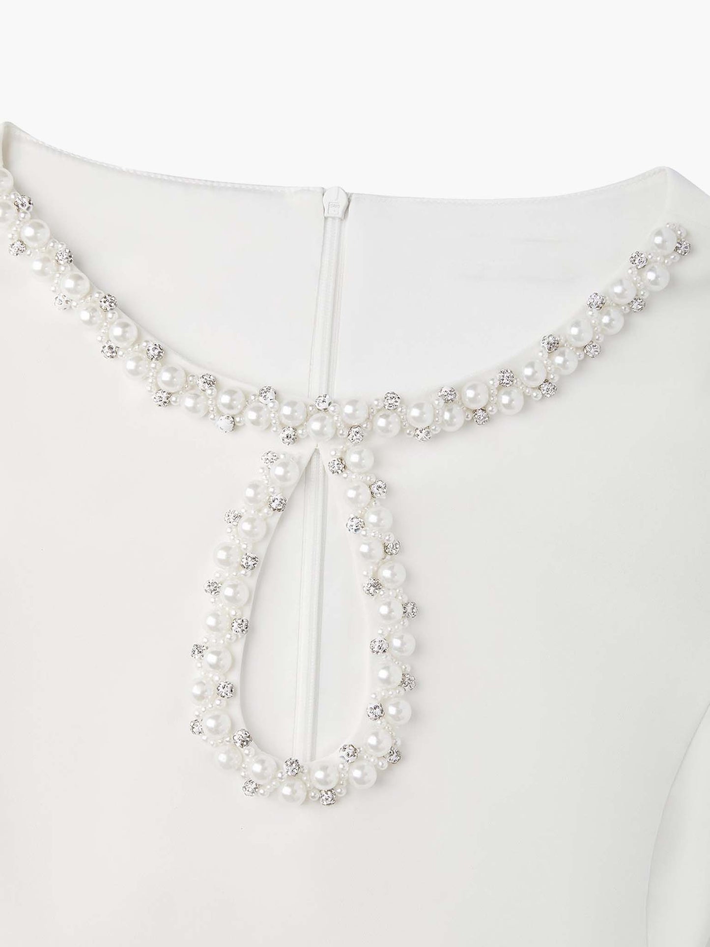 Robe Mini Élegante Sans Manches avec Découpe