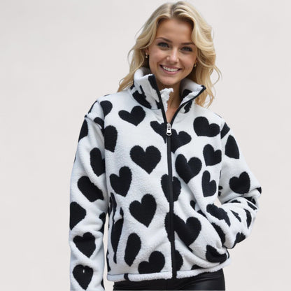 Sommerfeld | Veste réversible en forme de cœur