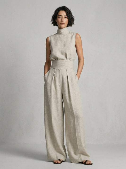 Esther | Ensemble de top sans manches minimaliste