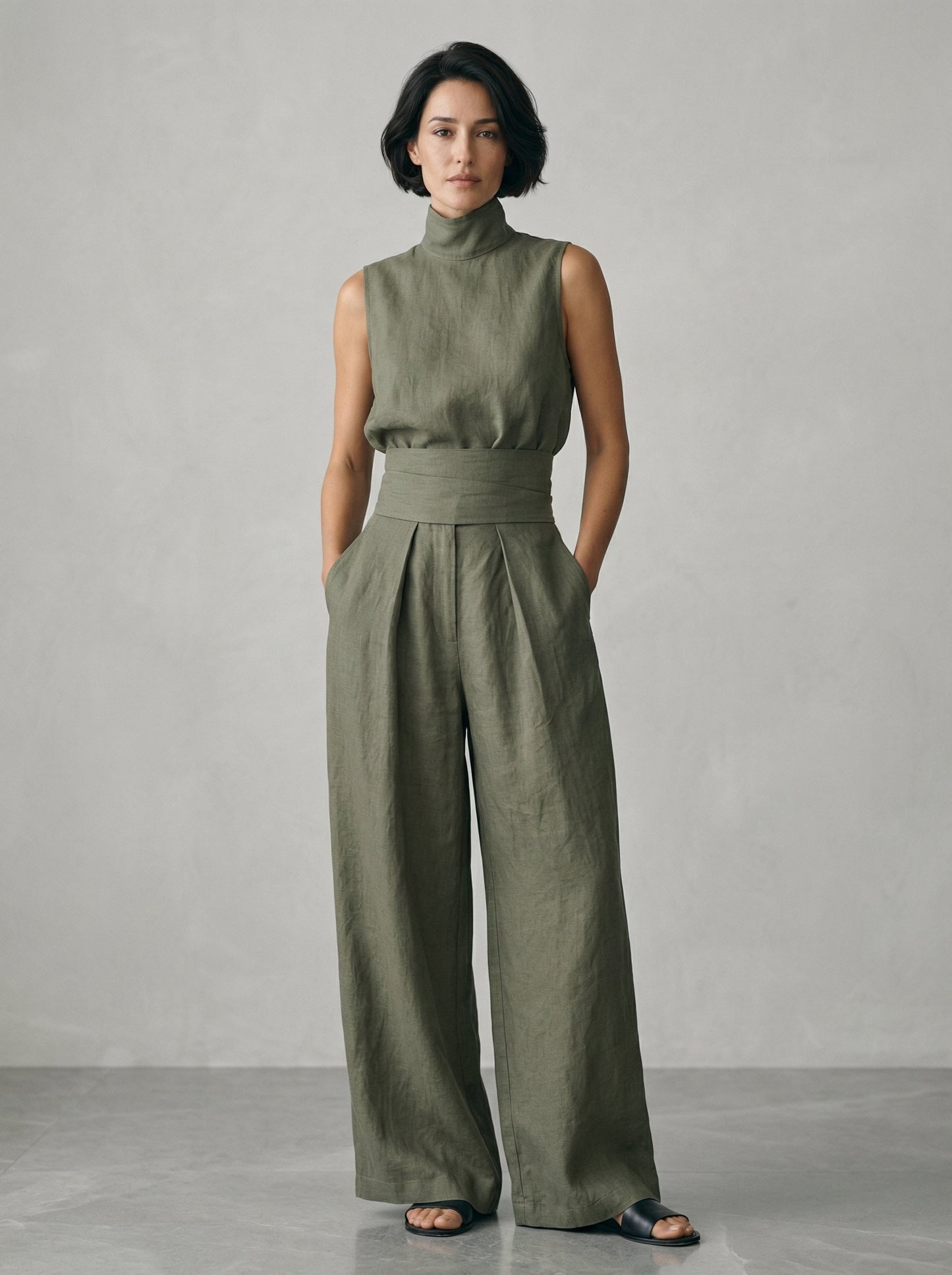 Esther | Ensemble de top sans manches minimaliste