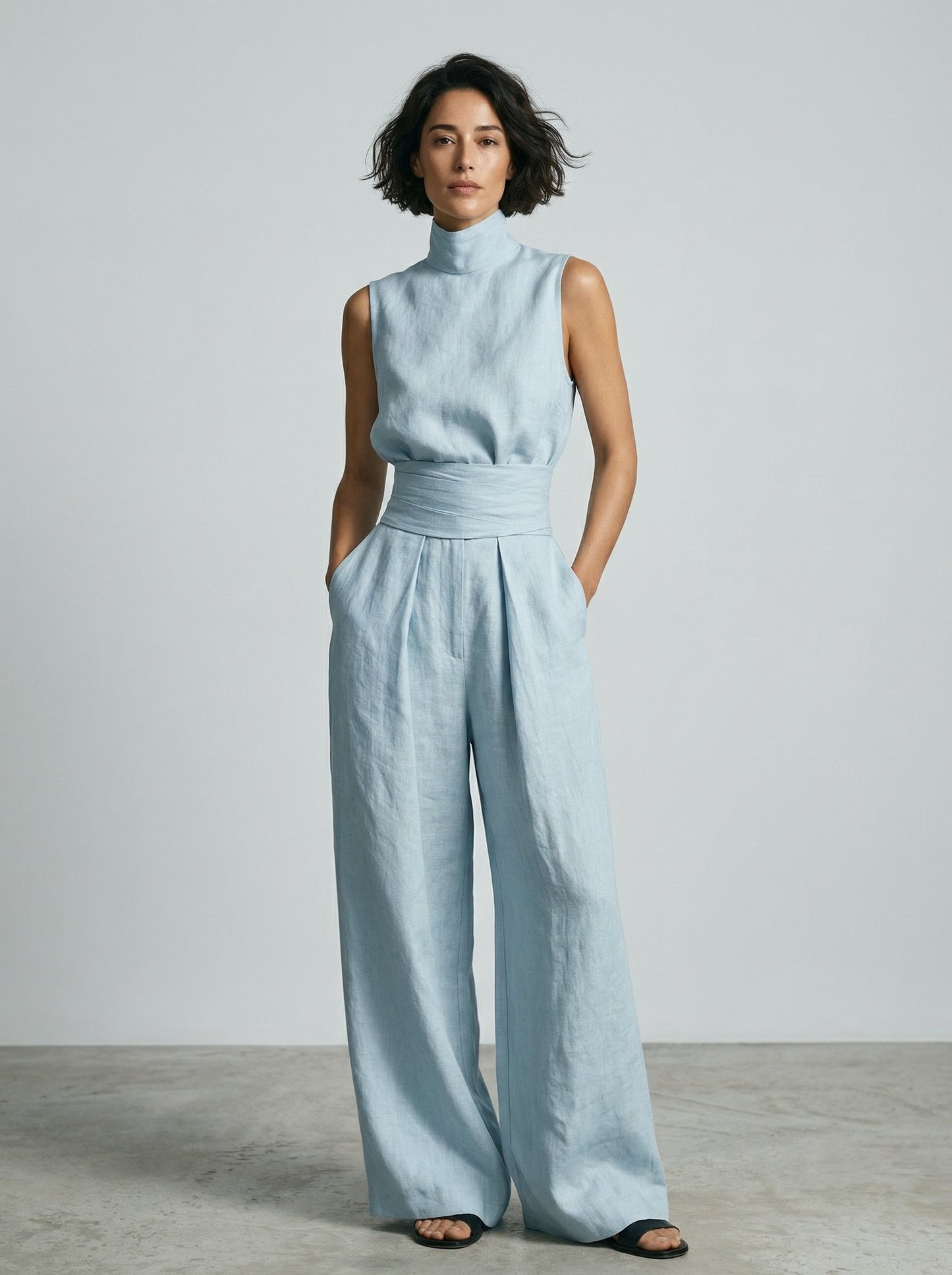 Esther | Ensemble de top sans manches minimaliste
