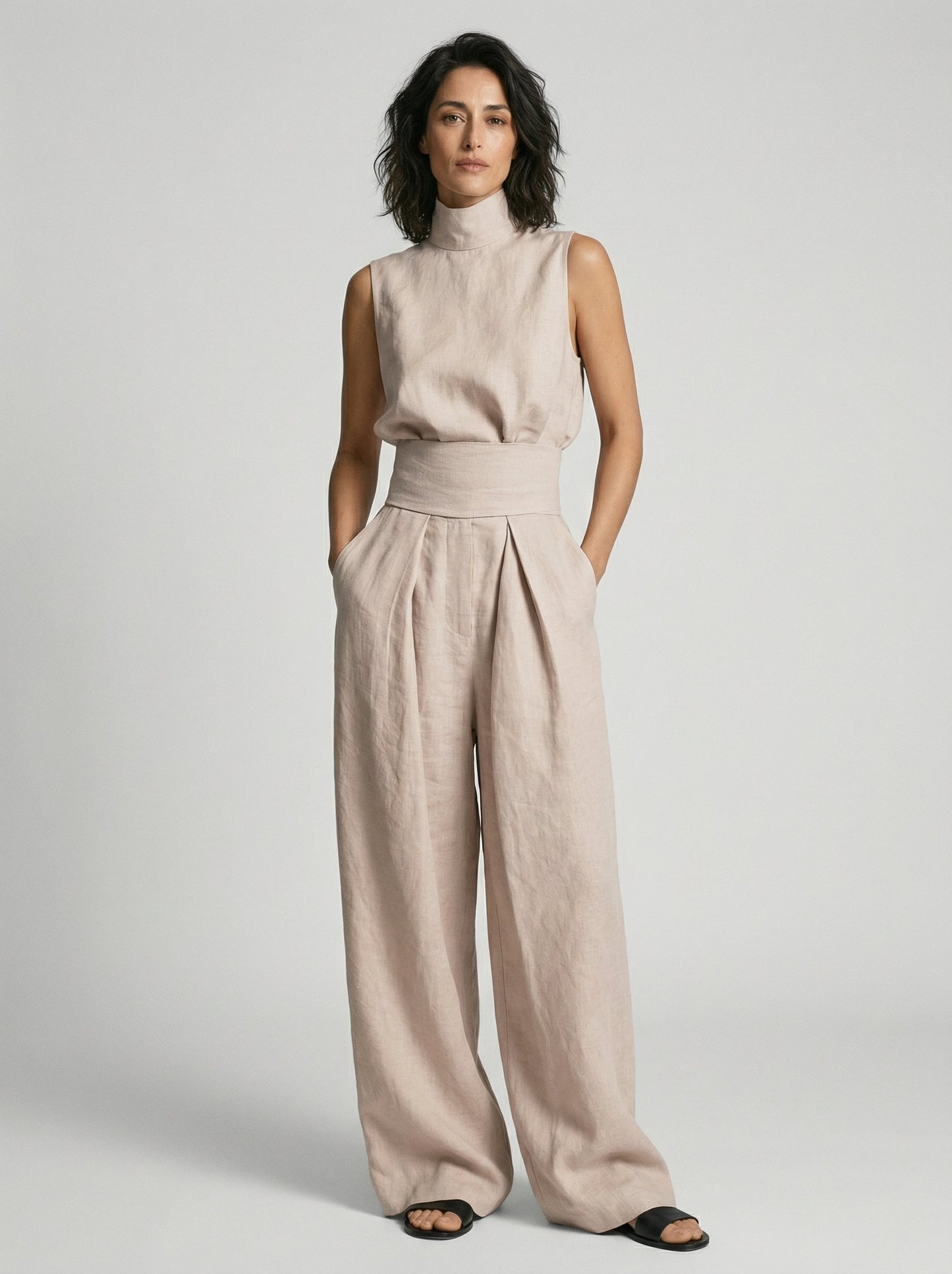 Esther | Ensemble de top sans manches minimaliste