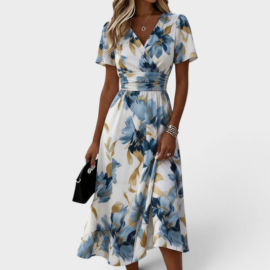Denise | Robe Midi Flora