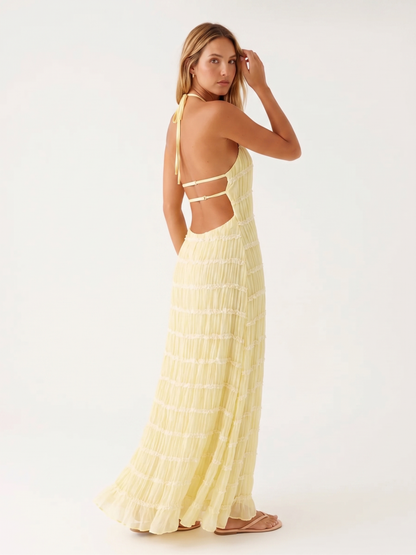 Angela | Robe d'été longue