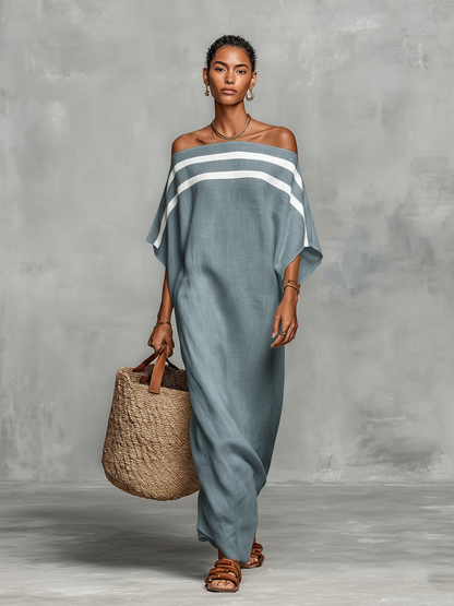 PATRICIA™ - ROBE MAXI ÉLÉGANTE SANS ÉPAULES