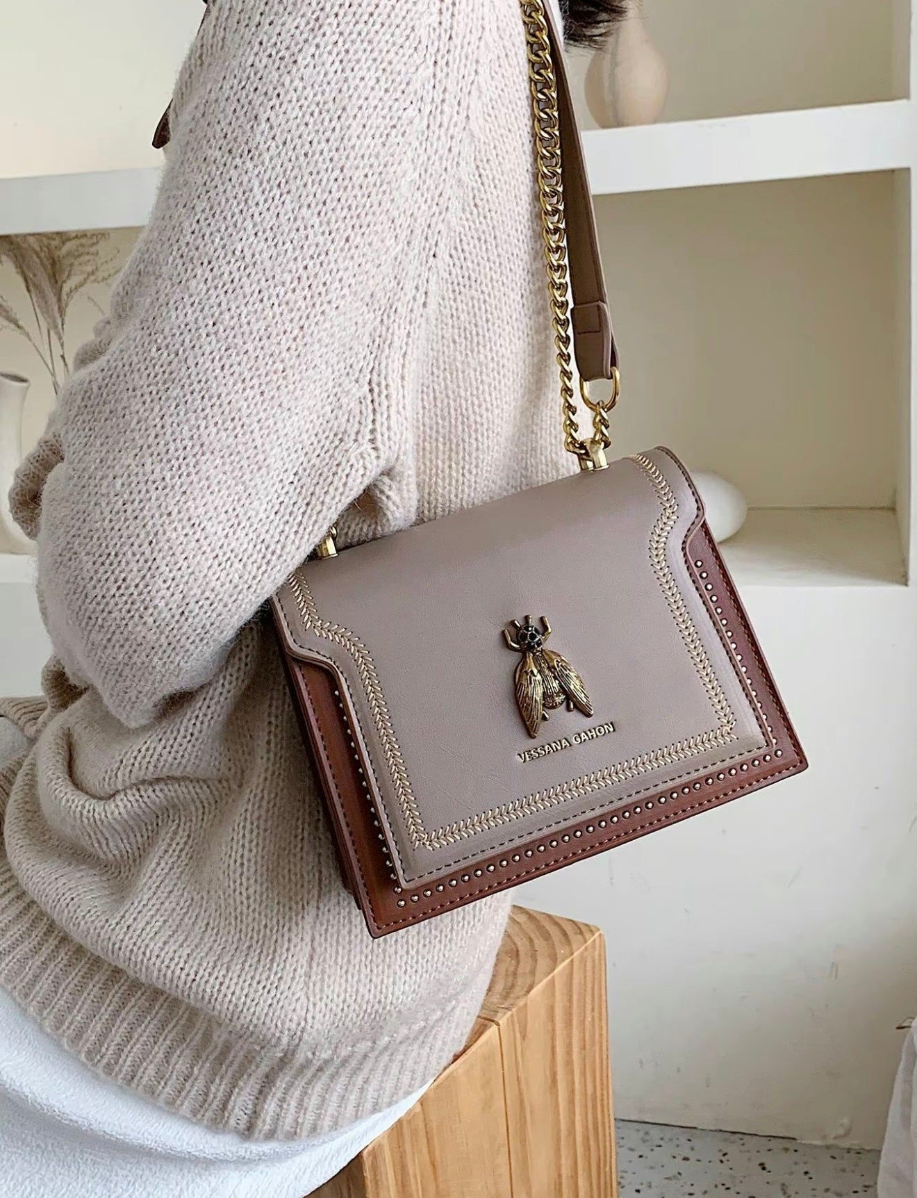 Éloria Paris - Sac à main luxe à chaîne