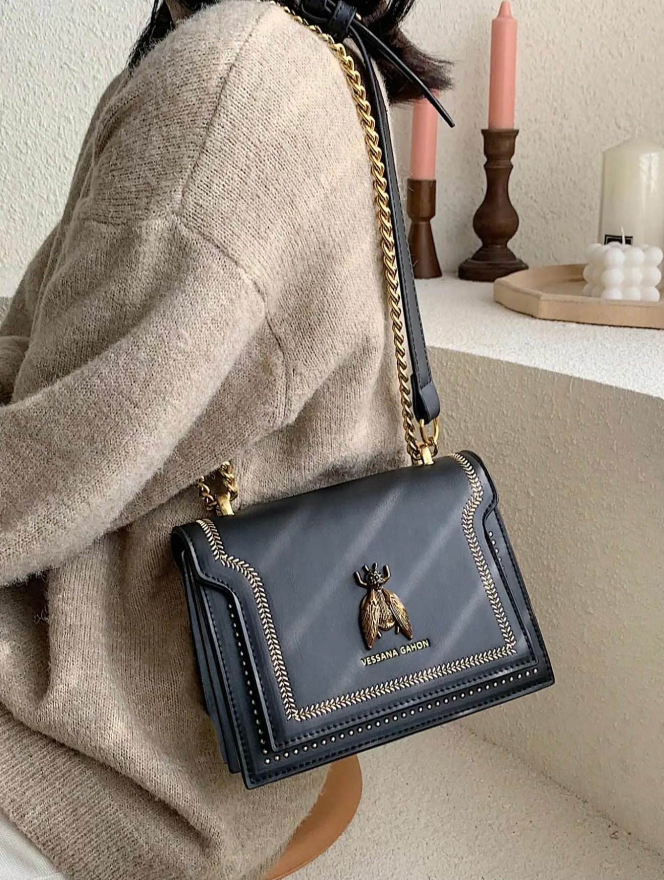 Éloria Paris - Sac à main luxe à chaîne
