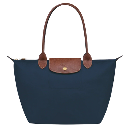 Longchamp - Medium Le Pliage Tote, Bleu Marine