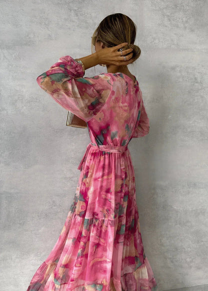 Hazel | Robe portefeuille à motif floral