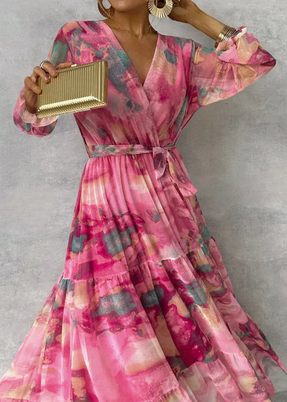 Hazel | Robe portefeuille à motif floral