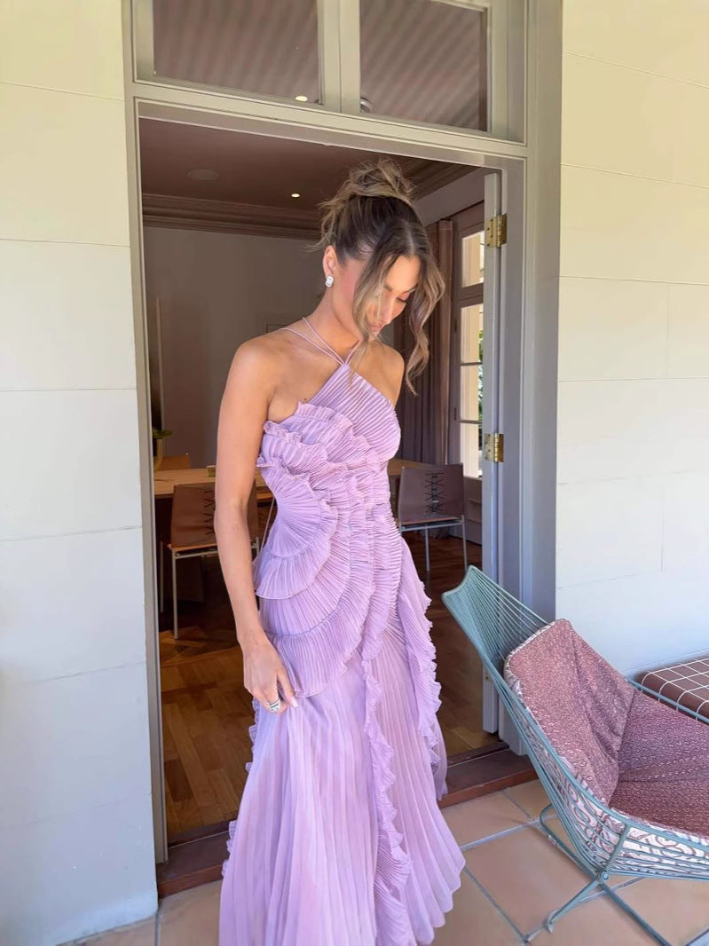 Éléonora | Robe à volants élégante