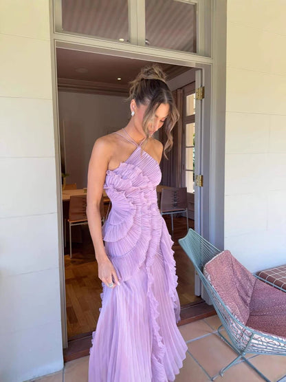Éléonora | Robe à volants élégante