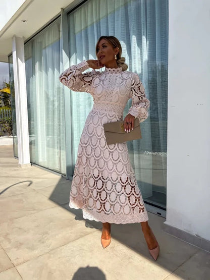 Liza | Robe en Dentelle Romantique