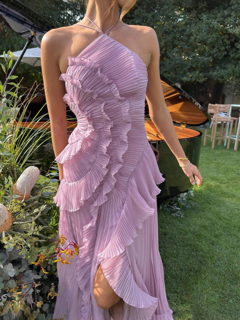 Éléonora | Robe à volants élégante