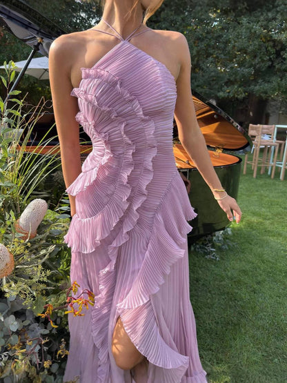 Éléonora | Robe à volants élégante
