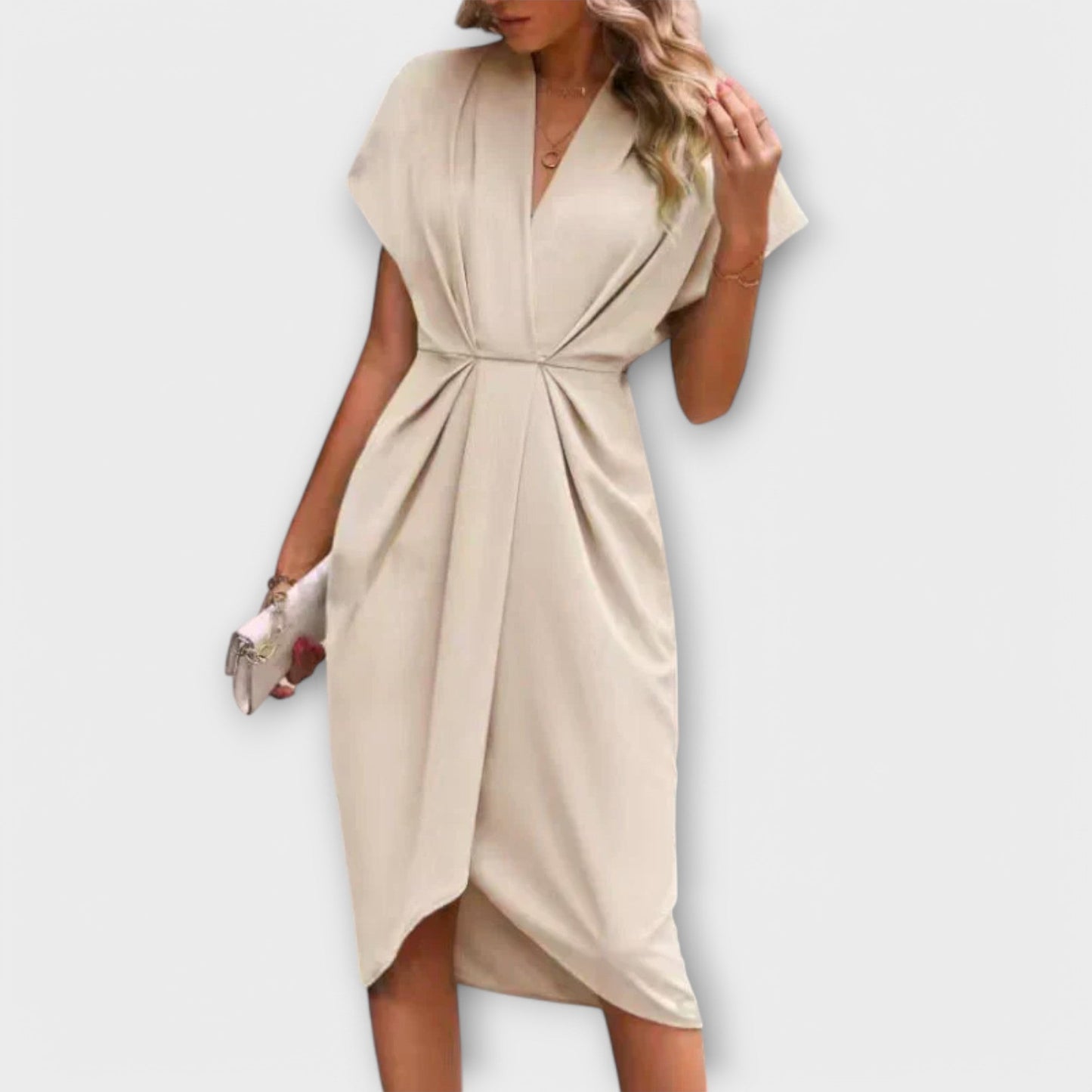Serena | Robe Midi Portefeuille