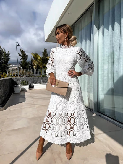 Liza | Robe en Dentelle Romantique