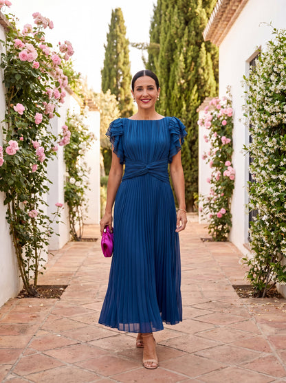 Seraphina | Robe maxi élégante avec taille drapée